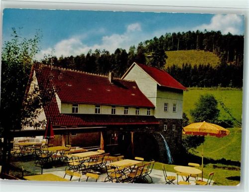 Strümpfelbrunn Ober-Höllgrund Schankbetrieb Zur Mühle