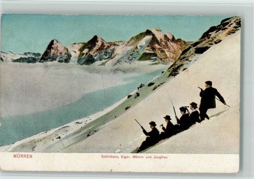 Mürren Schilthorn Eiger Mönch Jungfrau