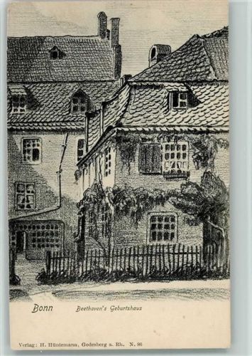 Bonn Beethovens Geburtshaus AK