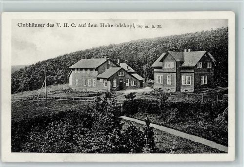 Hoherodskopf Clubhäuser des VHC auf dem Hoherodskopf