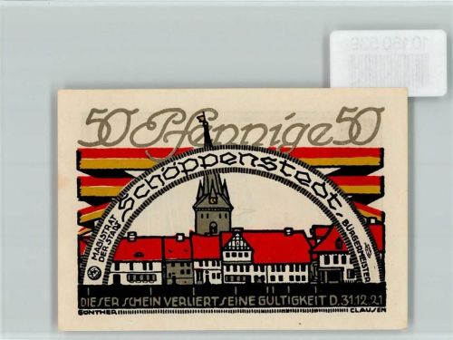 Schöppenstedt Notgeld