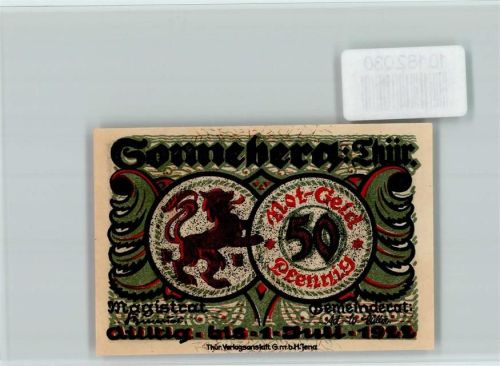 Sonneberg Notgeld Kasperlefiguren