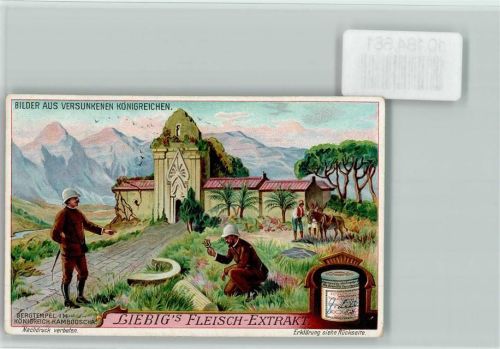 Kambodscha - Kolonialherren - Bilder aus versunkenen Königreichen - Sammelbild Liebig