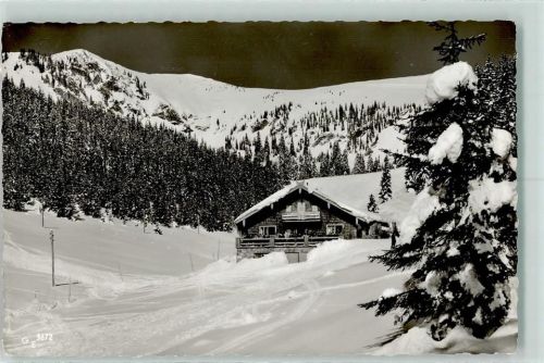 Spitzingsee Berggasthaus Duffnerhütte Untere Maxlraineralm Winter