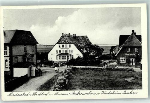 Norddorf Ambronenhaus Kinderheim Paulsen