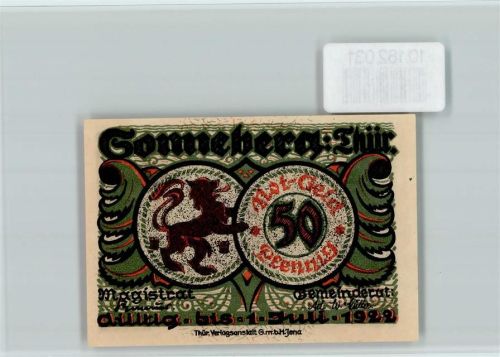 Sonneberg Notgeld Gulliver