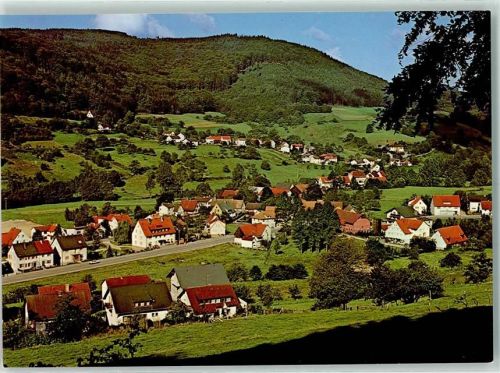 Ober-Schönmattenwag Rückseite mit Abschürfungen bzw Kleberesten