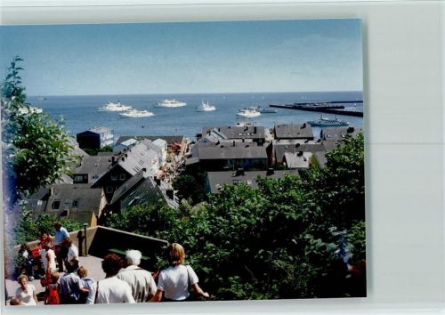 Helgoland Blick zur Reede