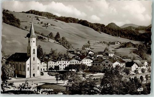 Marktschellenberg Marktplatz Kirche