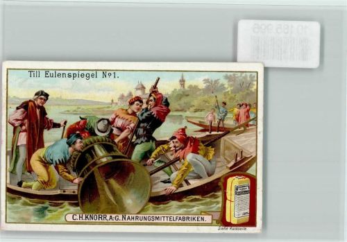 Sammelbild Knorr Nr. 1 Till Eulenspiegel