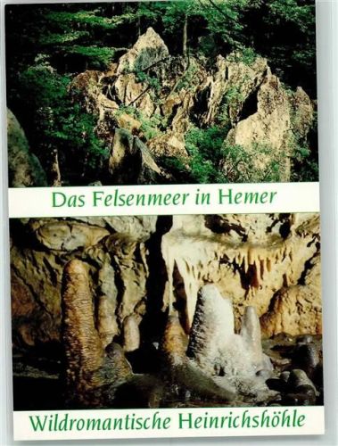 Hemer Felsenmeer Heinrichshöhle