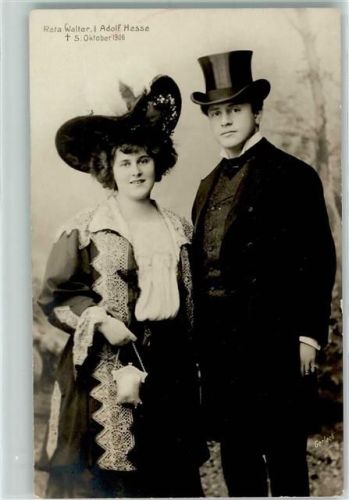 1908 Reta Walter, Adolf Hesse AK