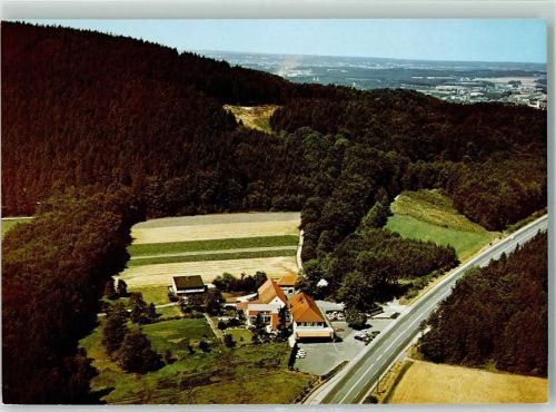 Bad Iburg Hotel Gasthaus Zum Dörenberg Fliegeraufnahme