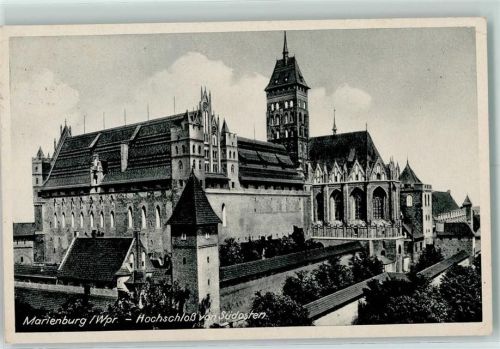 Marienburg Hochschloss von Südosten