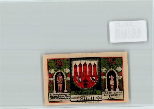 Zerbst Notgeld 25 Pfennig