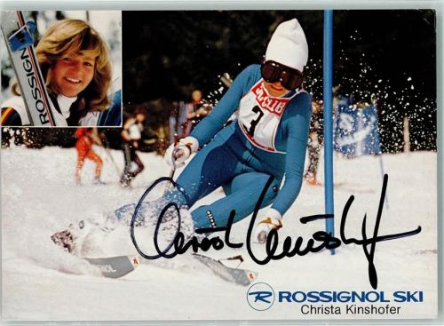 Autogramm - Christa Kinshofer