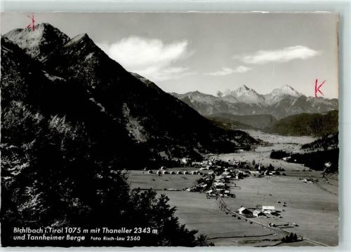 Bichlbach Thaneller und Tannheimer Berge