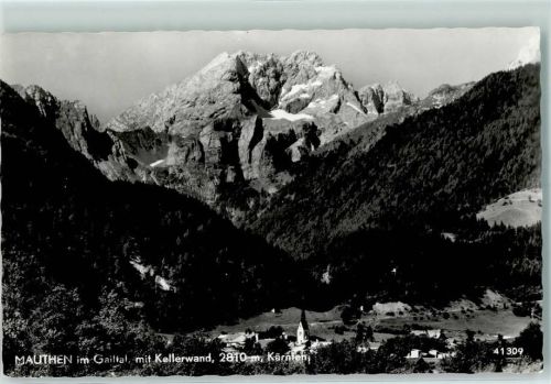 Mauthen Gailtal Kellerwand