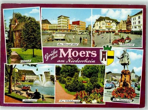 Moers Schloß Am Königl. Hof Altmarkt Königsee Im Schloßpark Am Neumarkt