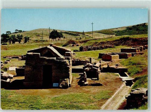 Populonia Tombe etrusche Etruskischen Gräber