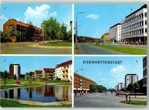 Eisenhüttenstadt Straße des Komsomol Leninallee Kaufhaus Magnet