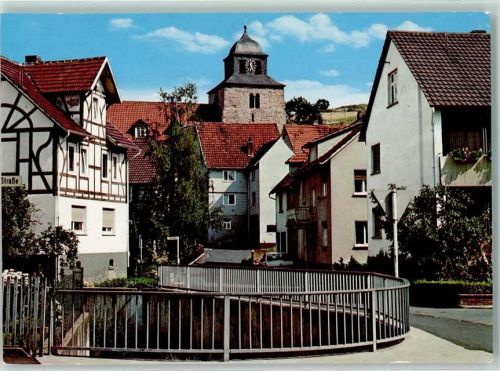 Ronshausen Rückseite mit Abschürfungen bzw Kleberesten