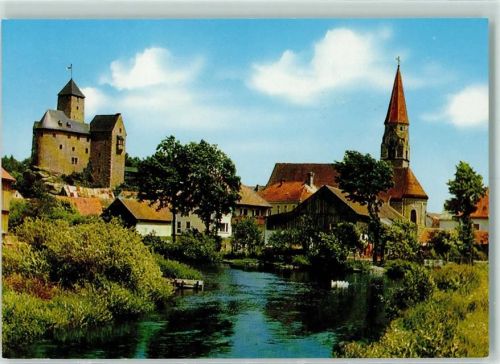 Falkenberg Rückseite mit Abschürfungen bzw Kleberesten