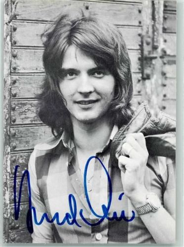 Bernd Clüver Originalautogramm