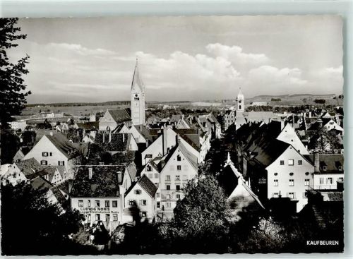 Kaufbeuren Rückseite mit Abschürfungen bzw Kleberesten