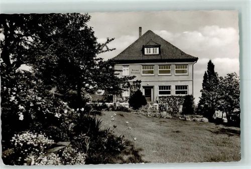 Steinbergen Bremer Evangel. Müttergenesungsheim Rückseite mit Abschürfungen bzw Kleberesten