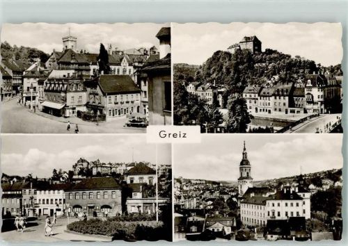 Greiz Rückseite mit Abschürfungen bzw Kleberesten