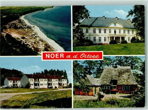 Noer Rückseite mit Abschürfungen bzw Kleberesten