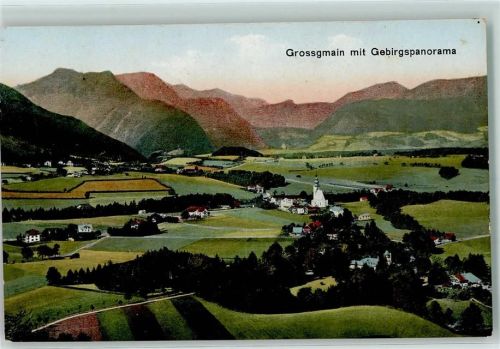 Großgmain Gebirgspanorama