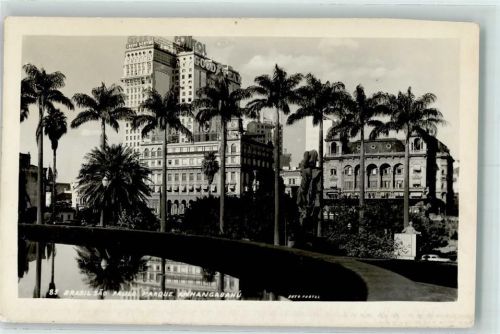 Sao Paulo 1949 Parque Anhangabahu , Hotels AK
