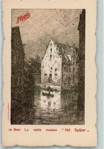 Diest Maggi Serie Nr. 18 Belgien La veille maison Hef. Spijker