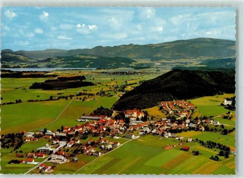 Eberndorf Fliegeraufnahme mit Stausee