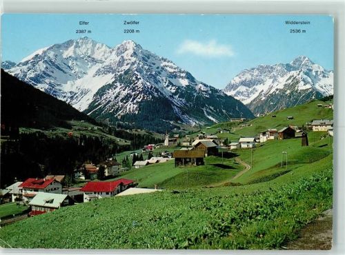 Hirschegg Elfer Zwölfer Widderstein