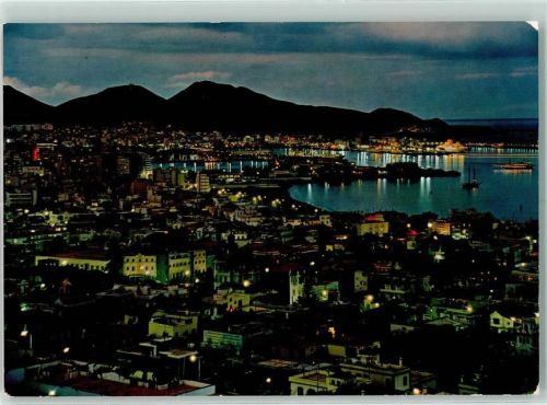 Las Palmas de Gran Canaria Vista panorámica de noche