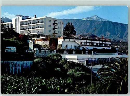Puerto de la Cruz Hotel Tigaiga vista parcial y Teide Nr. 462