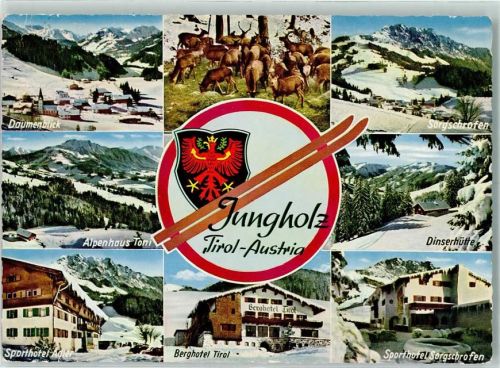 Jungholz Daumenblick Alpenhaus Toni Sporthotel Adler Berghote Tirol Sorgschrofen Dinserhütte Sporthotel Sorgschrofen Winter