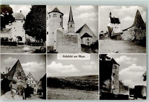 Sulzfeld Mehrbildkarte