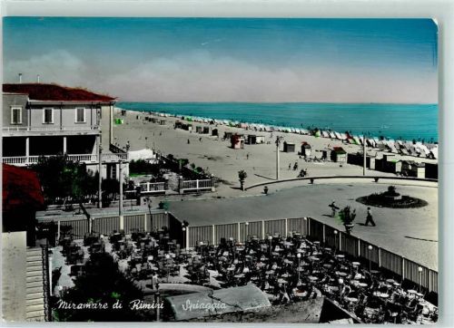 Miramare di Rimini Spiaggia Strand