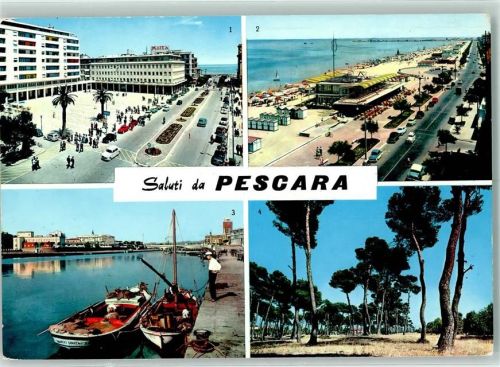 Pescara Piazza della Rinascita Riviera Il Molo Pineta d'Annunziana