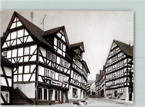 Homberg Fachwerkhäuser Marktplatz