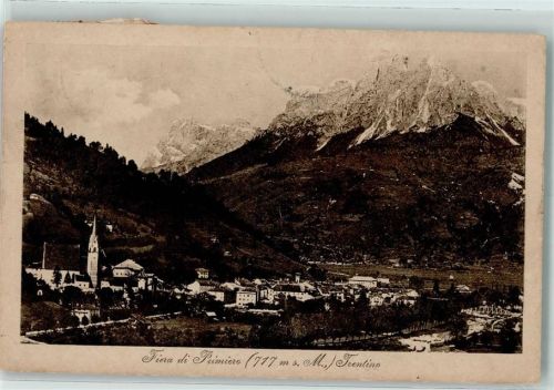 Trentino nel Frignano 1929 Fiera di Primiero AK