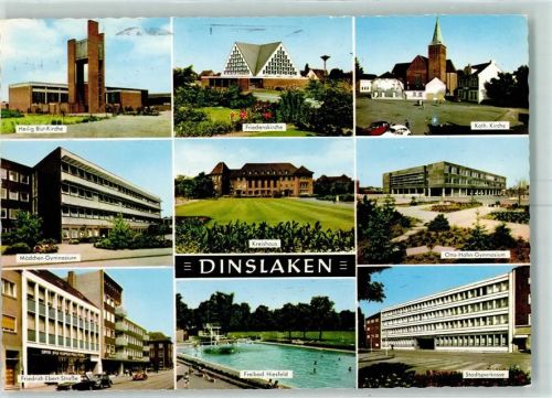 Dinslaken Mädchen Gymnasium Stadtsparkasse Schwimmbad Oto Hahn Gymnasium