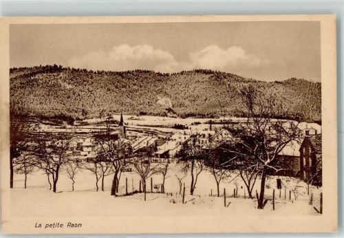 88210 La Petite-Raon Winter Kirche