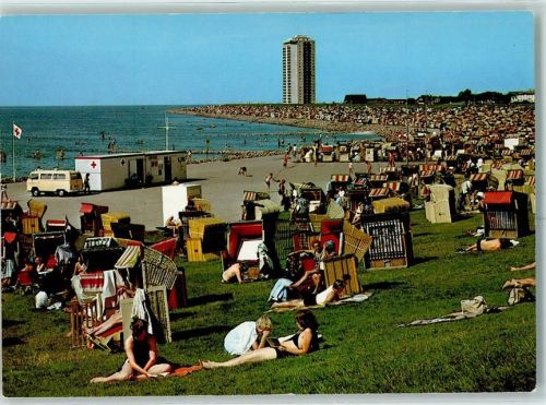 Büsum Nordseestrand Strandleben
