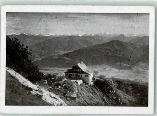 Ellmau Gruttenhütte im Südkaiser Hüttenstempel Berghütte