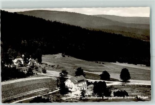 Pfaben Fliegeraufnahme Berg Gasthaus Zrenner